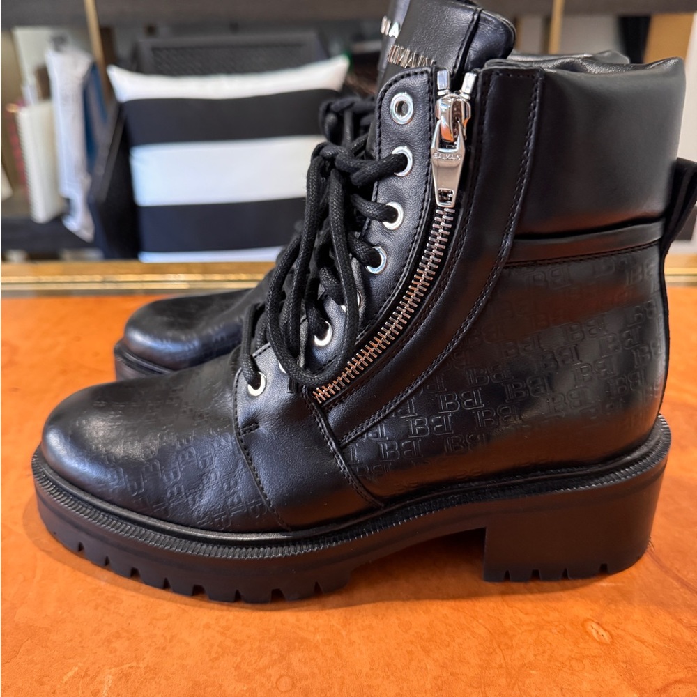 Balmain Ranger “Monogram” Boots - 37.5 - Picture 2 of 6